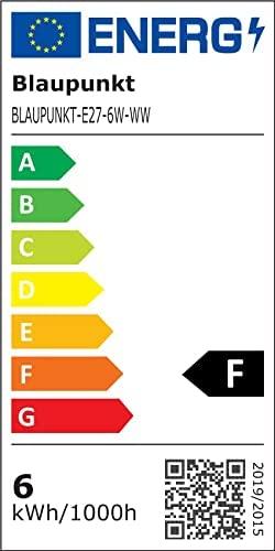 Energy Label Blaupunkt LED lamp (E27, 11 W, 570 lm, 1 x, F)