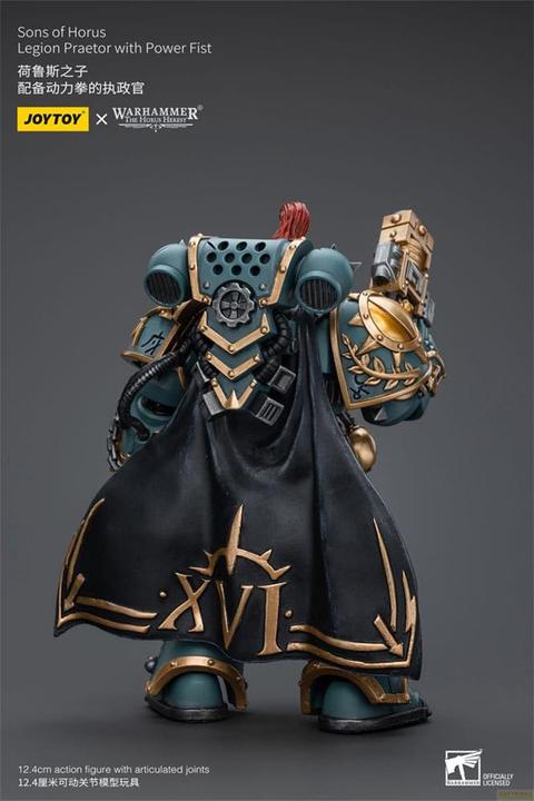 Image du produit Joy Toy Warhammer The Horus Heresy Figurine 1/18 Legion Praetor With Power Fist 12 cm