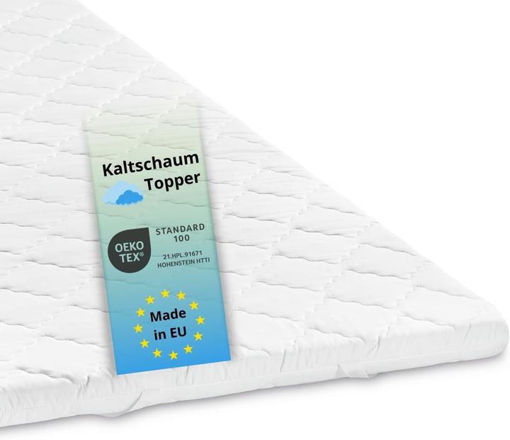 Produktbild Bodyprotect Kaltschaum Matratzentopper 90x200 cm (90 x 200 cm)