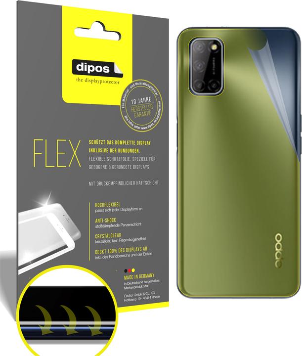 Immagine prodotto Dipos Pellicola Protettiva Full-Cover 3D (2 Pezzo/i, Oppo A72)