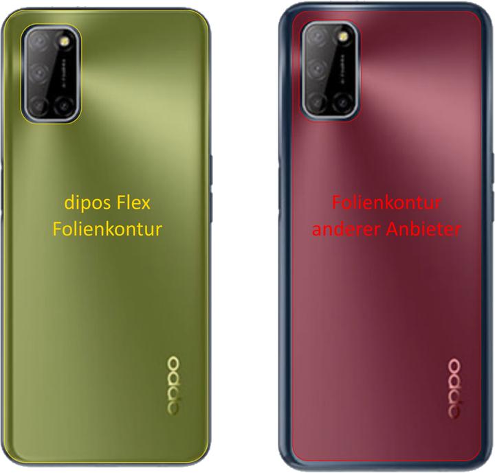 Immagine prodotto Dipos Pellicola Protettiva Full-Cover 3D (2 Pezzo/i, Oppo A72)