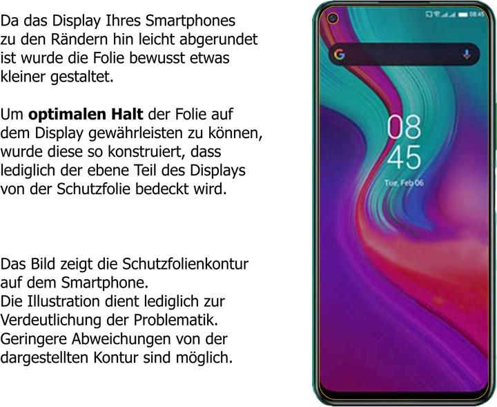 Actual product image Dipos Screen Protector Anti-Shock (2 Piece, Infinix Note 7)