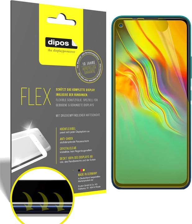 Produktbild Dipos Displayschutzfolie Full-Cover 3D (2 Stück, Infinix Note 7 Lite)