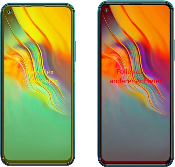 Produktbild Dipos Displayschutzfolie Full-Cover 3D (2 Stück, Infinix Note 7 Lite)