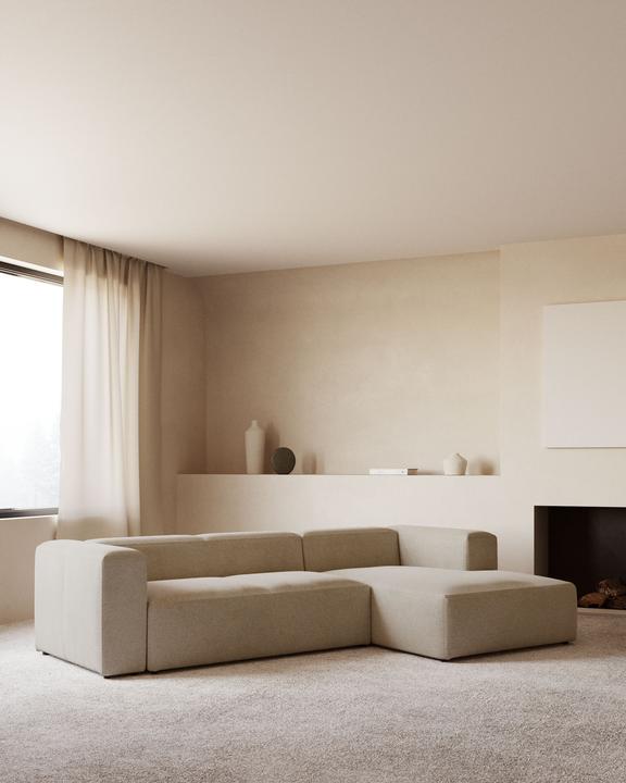 Image du produit Kave Home Blok (5 places, Canapé d'angle, Grand canapé)