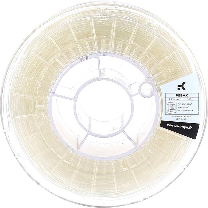 Actual product image Kimya Filament (PEBA, 1.75 mm, 500 g, Beige)