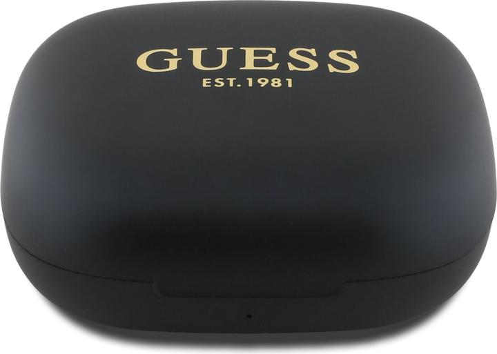 Produktbild Guess Satin Classic Logo OWS Wireless Earphones - black (8 h, Kabellos)