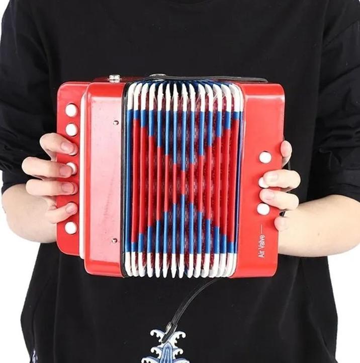 Actual product image Cbx Small toy accordion with 7 keys