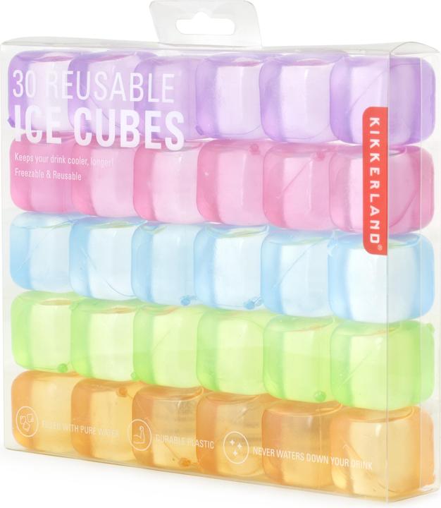 Immagine prodotto Kikkerland Cubo di ghiaccio riutilizzabile (Cubetti di ghiaccio riutilizzabili)