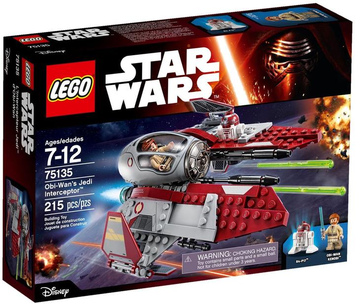 Image du produit LEGO Star Wars Obi-Wan’s Jedi Interceptor (75135, LEGO Star Wars)