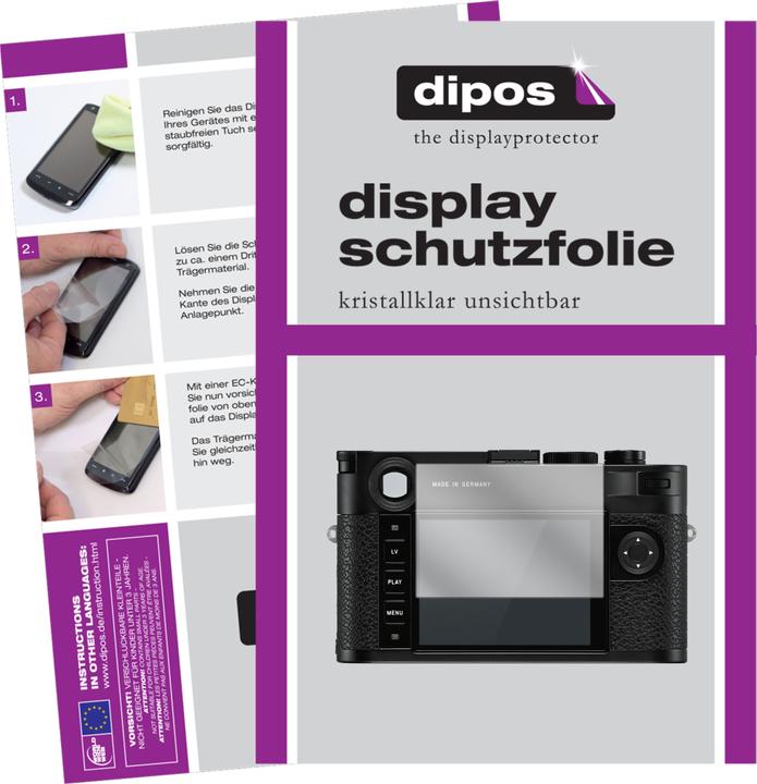 Actual product image Dipos Screen Protector Crystalclear (Screen protector, M10-P)