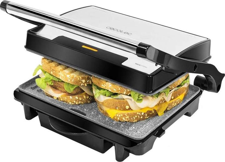 Actual product image Cecotec Electric grill, RockStone stone cladding