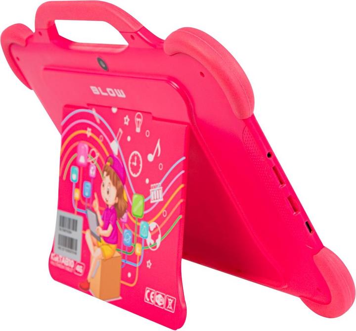 Produktbild Blow Tablet KidsTAB10 4G 4/64GB pink + case (4G, 10.10", 64 GB, Puder Rosa)