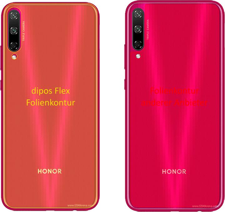Actual product image Dipos Screen Protector Full-Cover 3D (2 Piece, Huawei Enjoy 10)