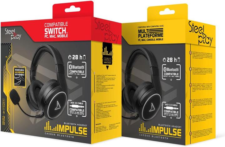 Actual product image Steelplay EckoWave Bluetooth Headset (Wireless, Cable)