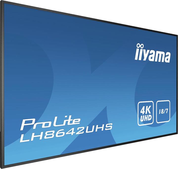 Produktbild iiyama LH8642UHS-B1 (3840 x 2160 Pixel, 85.83")