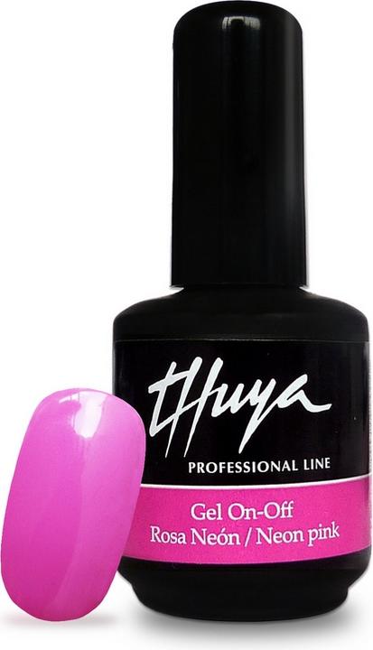 Thuya Gel-On-Off "Neon Rosa/Pink" (Neon Rosa, Pink, Gel-Effekt Nagellack)