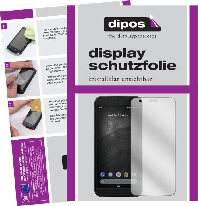 Image du produit Dipos Film de Protection d’écran Crystalclear (1 pièce(s), Chat S52)