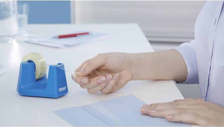 Produktbild tesa EASY CUT SMART Klebebandabroller für Tische, mit Anti-Rutsch-Technologie, inkl. 4 Rollen tesafilm