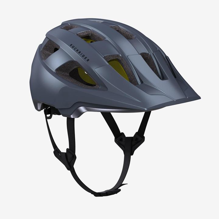 Rockrider Fahrradhelm Mountainbike Expl 540 MIPS blau (55 - 59 cm)