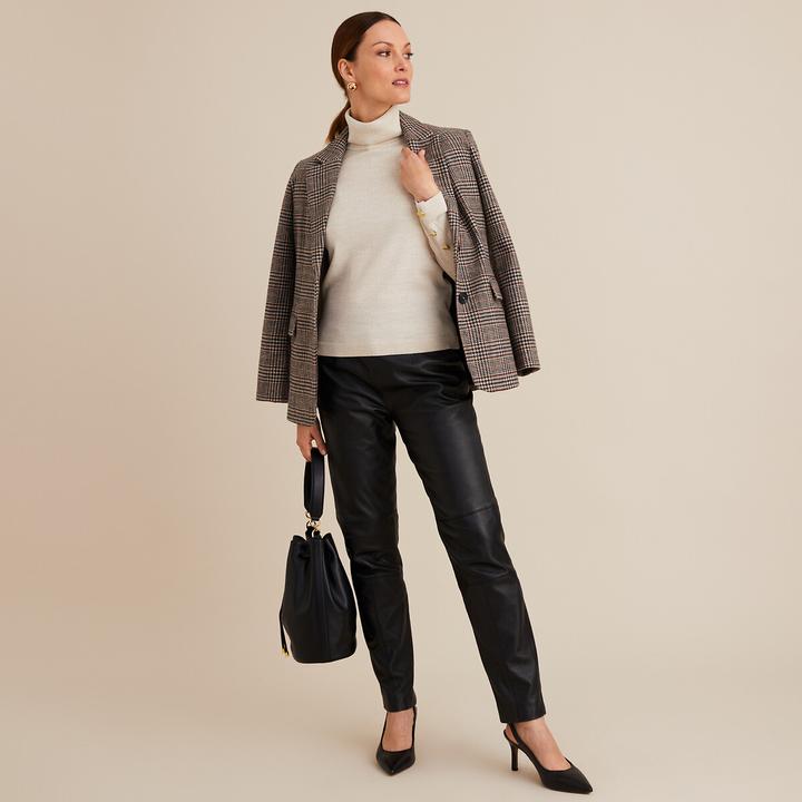 Produktbild Anne Weyburn Gerader Blazer mit Karomuster (38)