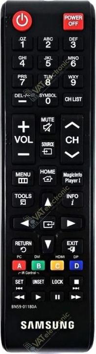 Image du produit Samsung TM1240A (Télécommande spécifique à l'appareil, Infrarouge)