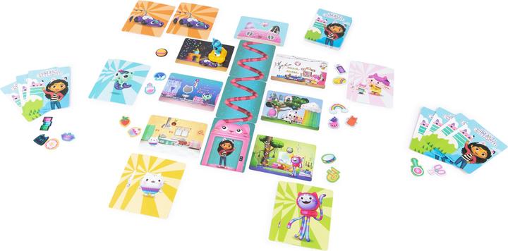 Image du produit Spin Master Gabby's Dollhouse, Jeu des paires dans la Maison magique, Jeu de mémoire à 2 joueurs, Jeu de société (Allemand)