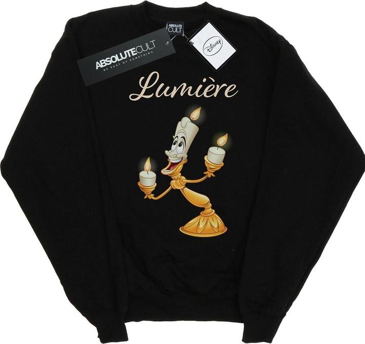 Actual product image Disney Womens/Ladies Beauty And The Beast Be Our Guest Sweatshirt (XXL)