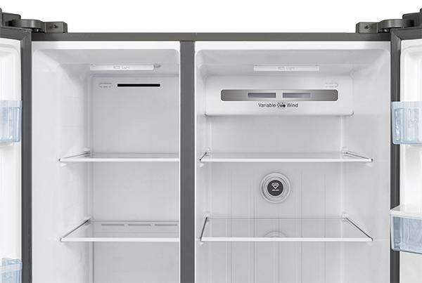 Image du produit TCL RP631SSE0 réfrigérateur side-by-side Installation gratuite 631 L E Silver (631 l)