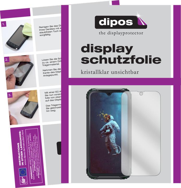Actual product image Dipos Screen Protector Crystalclear (6 Piece, Blackview BV5900)