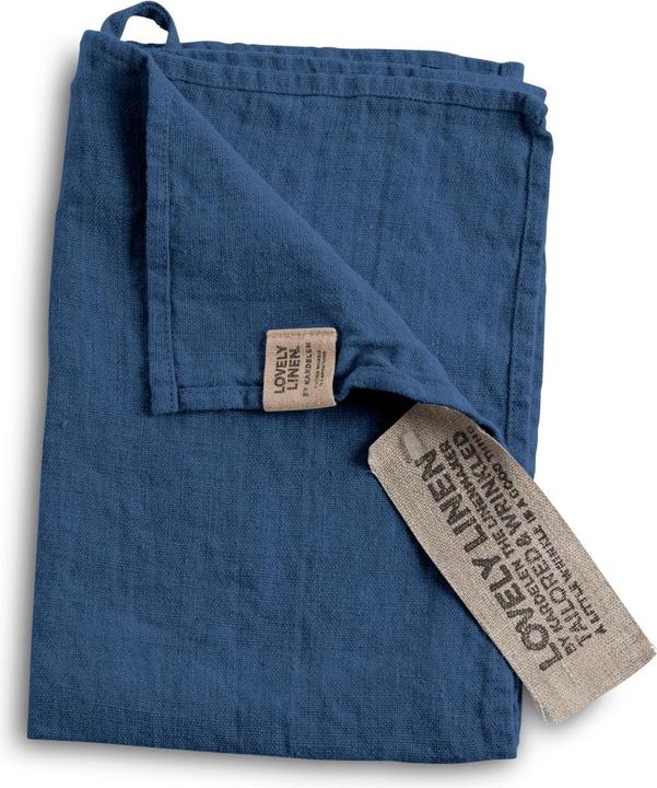 Actual product image Lovely Linen Lovely placemat linen denim blue ( 1 piece ) (1 x)