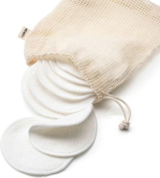 Produktbild dm ebelin Reinigungspads mit Wäschenetz (Reinigungstücher)