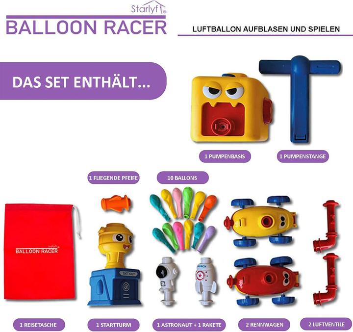 Produktbild Starlyf Balloon Racer