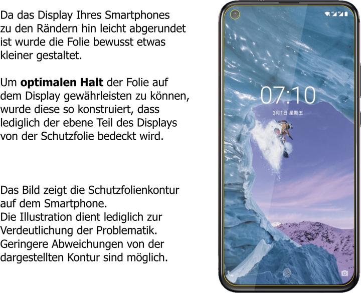 Actual product image Dipos Screen Protector Anti-Shock (1 Piece, Nokia 8.1 Plus)