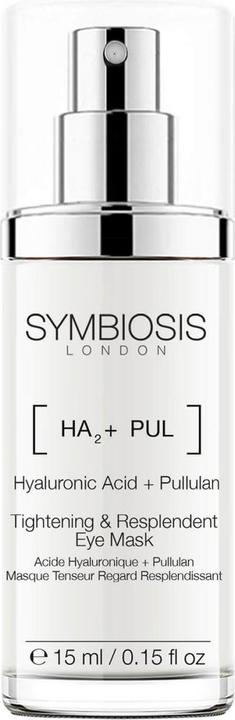Actual product image Symbiosis Hyaluronic acid + Pullulan) Firming eye mask for more radiance (15 ml)