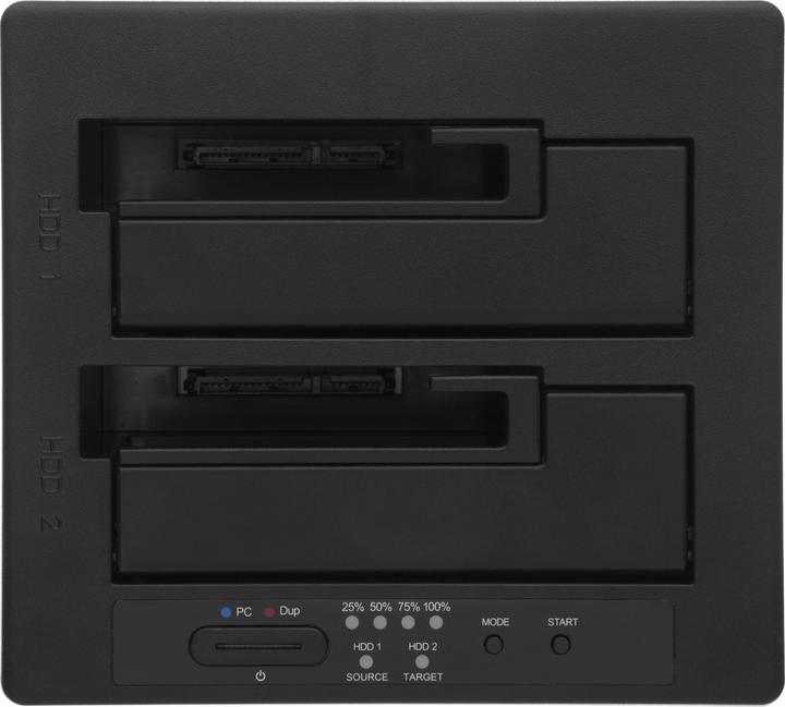Actual product image Freecom Hard Drive Dock, SATA HDD Duplicator, USB 2.0, eSATA