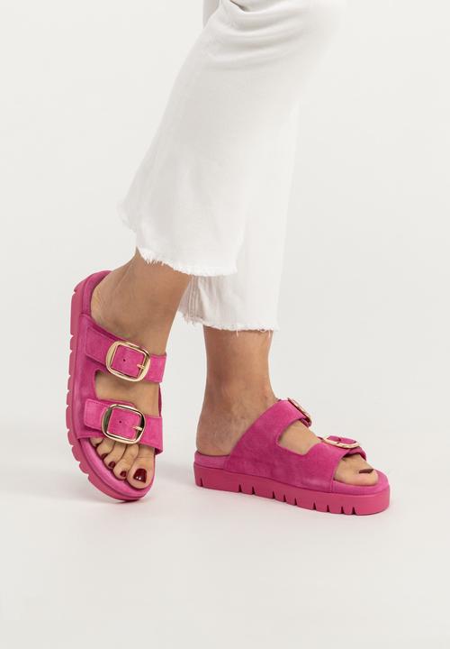 Actual product image Vitaform Pantolette Veloursleder Soft (39)