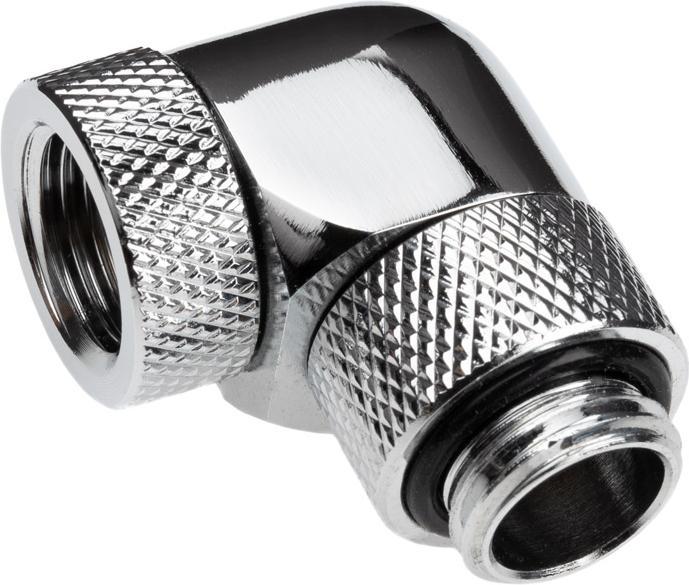 Image du produit Alphacool Adaptateur d'angle de glaçon pivotant à 90° G1/4 AG à G1/4 IG