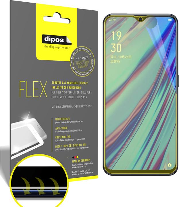 Image du produit Dipos Film de Protection d’écran Full-Cover 3D (3 pièce(s), Oppo A9X)