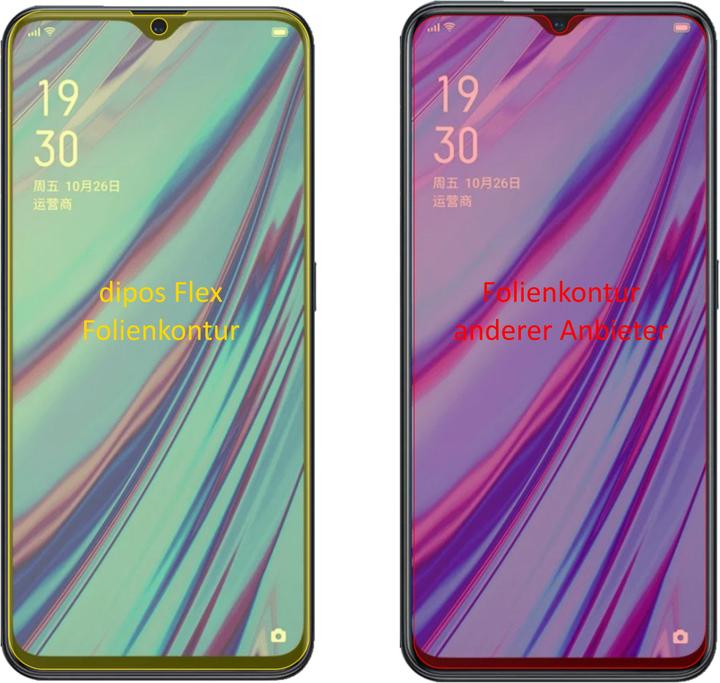 Image du produit Dipos Film de Protection d’écran Full-Cover 3D (3 pièce(s), Oppo A9X)