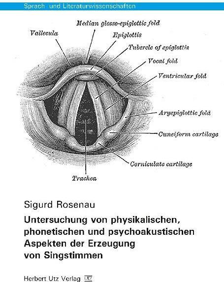 Image du produit Untersuchung von physikalischen, phonetischen und psychoakustischen Aspekten der Erzeugung von Sings (Allemand, Sigurd Rosenau, 2014)