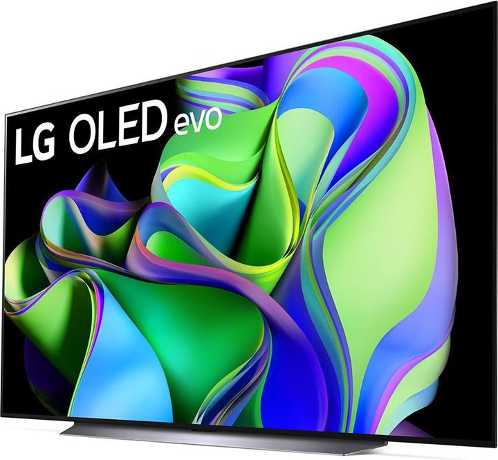 Actual product image LG TV OLED evo C39 83, 3840 x 2160 (Ultra HD 4K), OLED (83", C3, OLED, 4K, 2023)