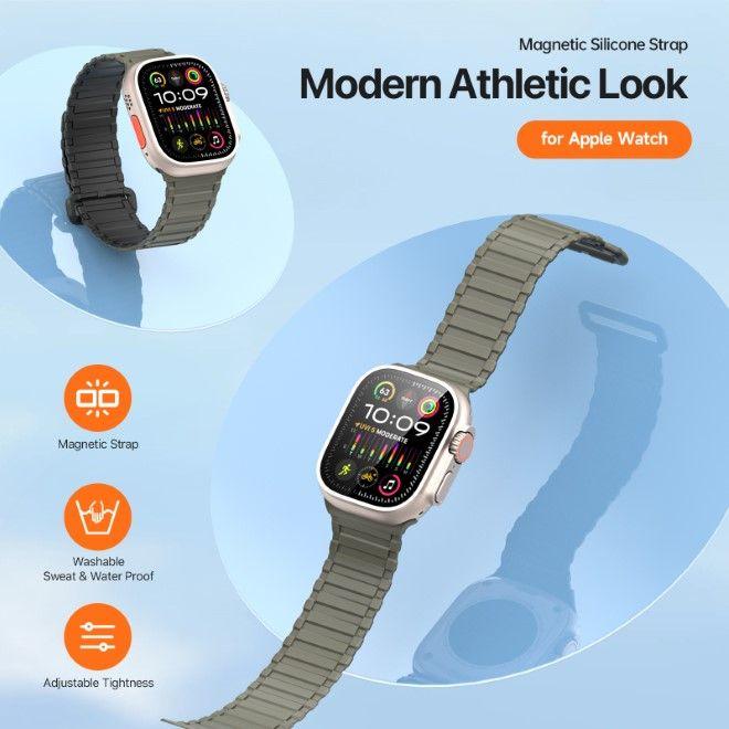Actual product image Dux Ducis KJ bracelet (42 mm, 45 mm, 44 mm, 49 mm, Silicone)