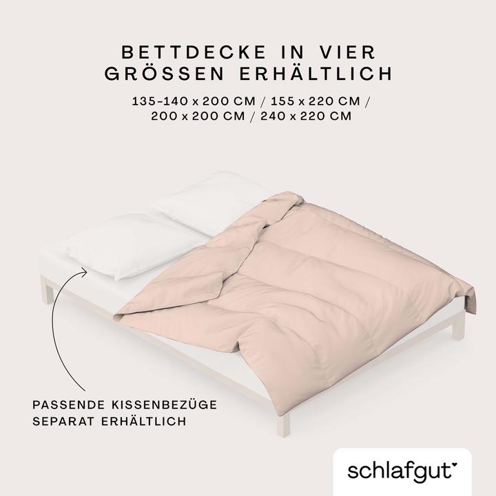 Image du produit schlafgut Woven Satin (Housse de couette, 155 x 220 cm)