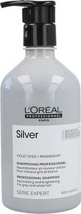 Produktbild L'Oréal Professionnel SILVER shampoo 500 ml (500 ml, Flüssiges Shampoo)