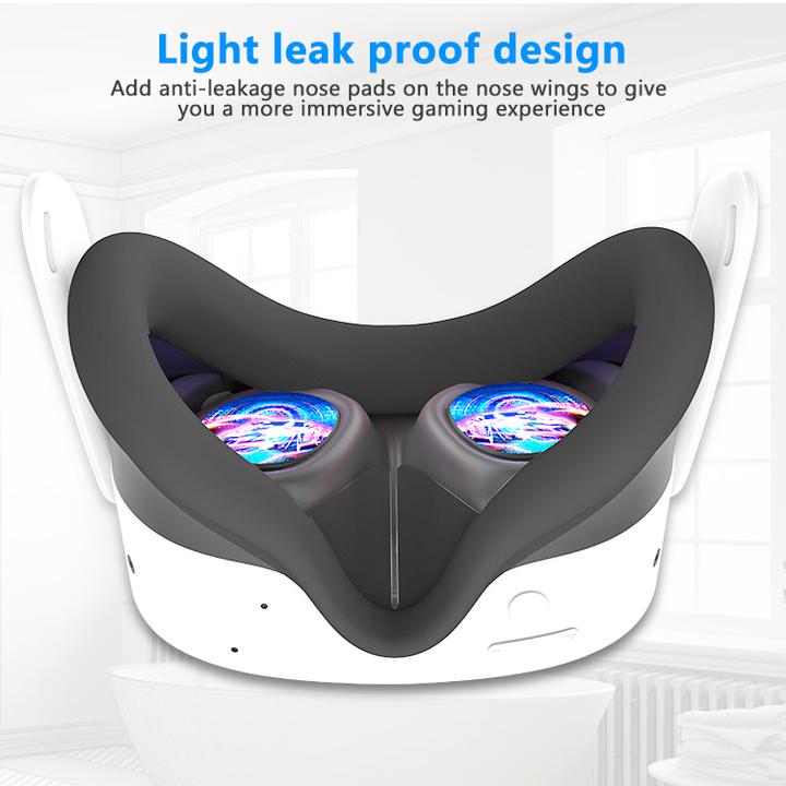 Image du produit Ueli Express Meta Quest 3s Masque oculaire anti-transpiration en silicone