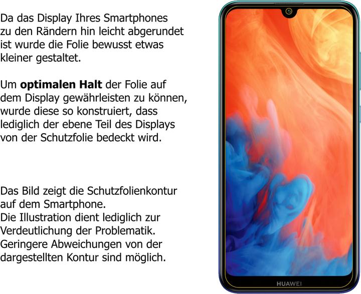 Produktbild Dipos Displayschutz Anti-Shock (2 Stück, Huawei Y7 Prime (2019))