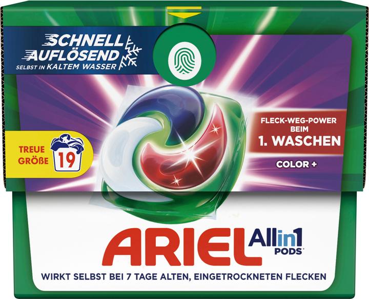 Immagine prodotto Ariel PODS All-in-1 (19 Cicli di lavaggio, Baccelli)