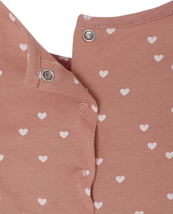 Actual product image Vertbaudet Bio-Kollektion: Baby Kurzoverall mit Volantärmeln BASIC (80)