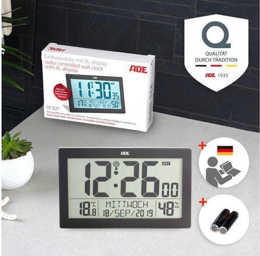 Image du produit ADE Horloge murale radio